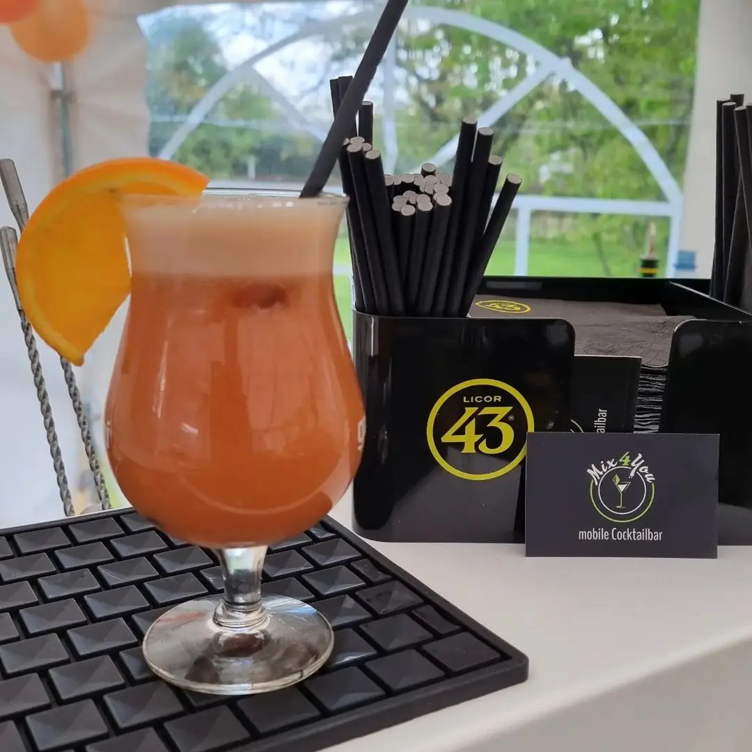 Mobile Cocktailbar Mix4You in Greven mit Barsetup und frischen Cocktails