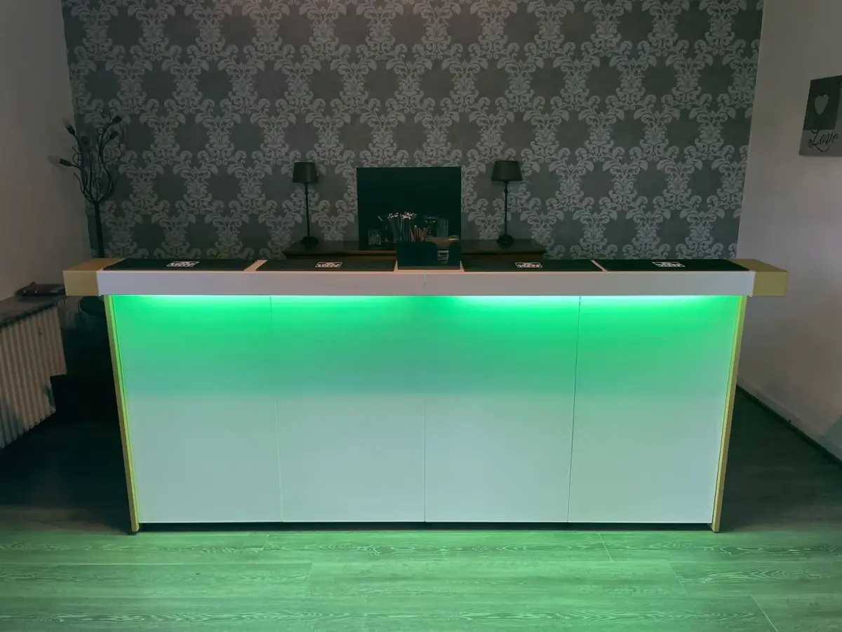 Mobile Cocktailbar Mix4You in Bramsche mit Barsetup und frischen Cocktails
